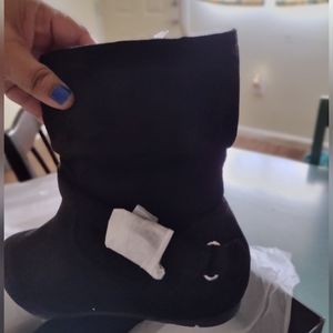 Slouch Ankle Bootie 9(WW)
